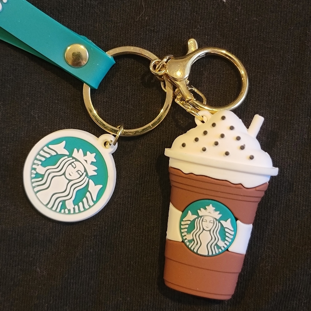SOLD OUT!! Starbucks keychain/wristlet